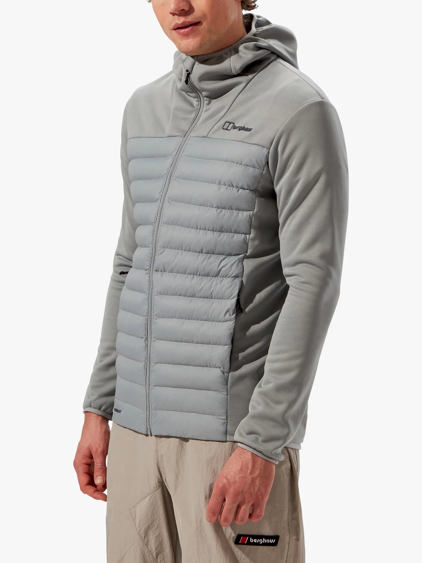 Berghaus Vaskye Hooded Hybrid Jacket Grey