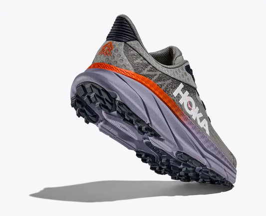 Hoka Womens Challenger ATR 7 galactic grey / wild indigo