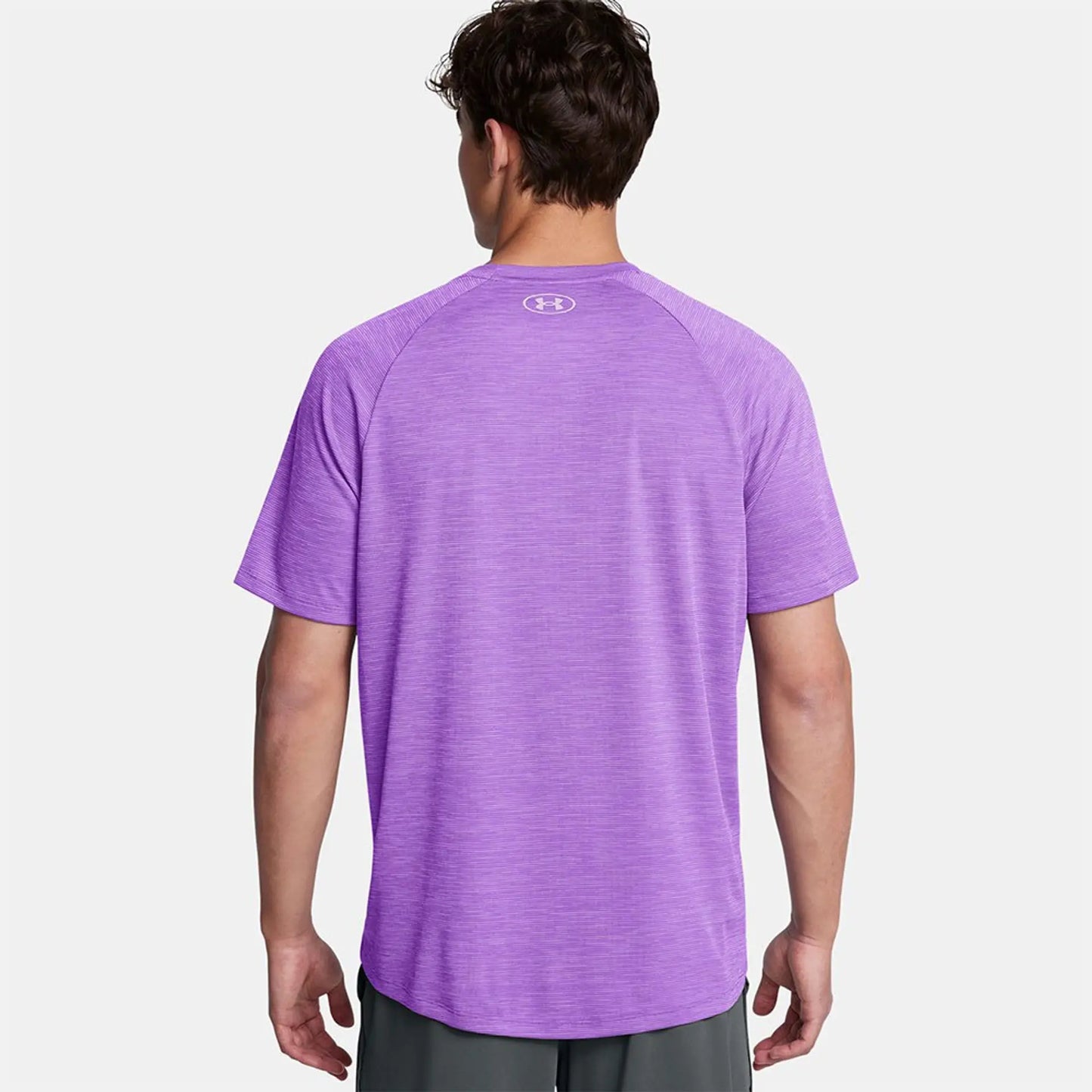 Under Armour Tech Text Tee Shirt Purple