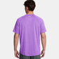 Under Armour Tech Text Tee Shirt Purple