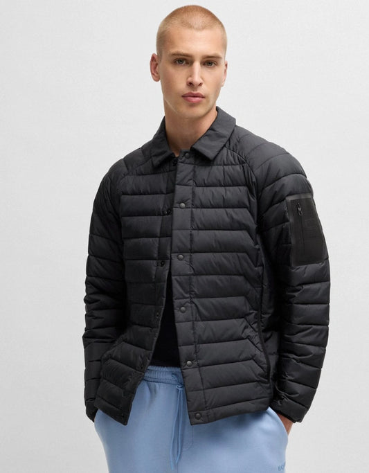 Hugo Boss J Taranis Quilted Jacket Black