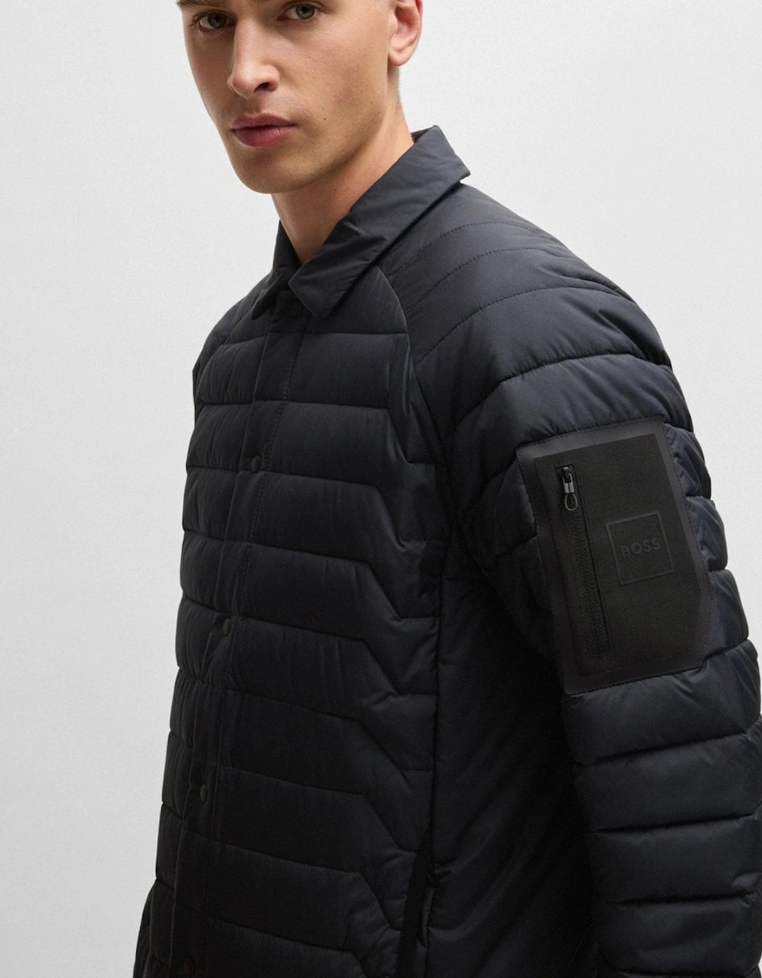 Hugo Boss J Taranis Quilted Jacket Black