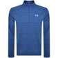 Under Armour Tech Text Quarter Zip Top Blue