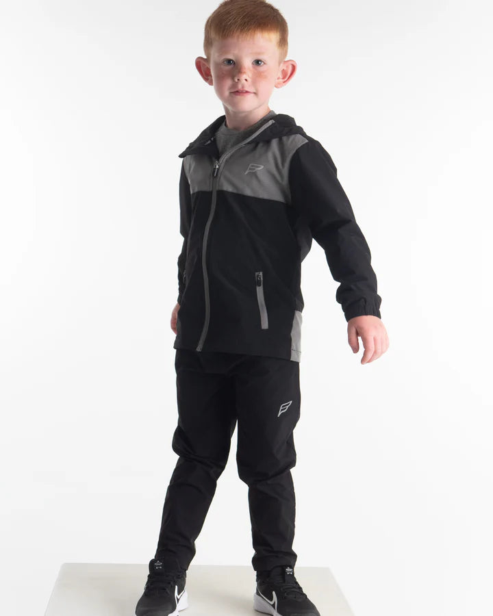 Infants Frequency Action Pro Tracksuit Black/Grey