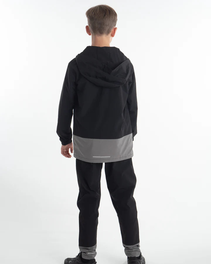 Junior Frequency Action Pro Tracksuit Black/Grey