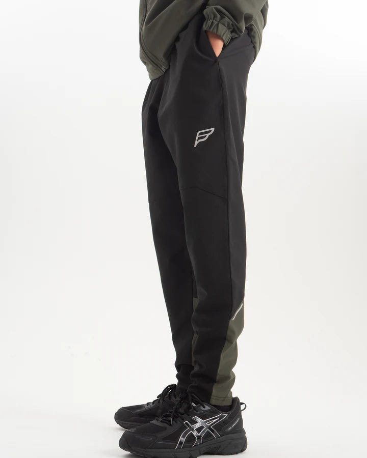 Junior Frequency Apex Tracksuit Khaki/Black