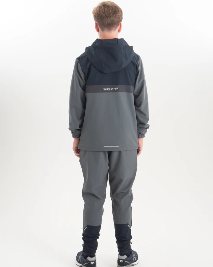 Junior Frequency Apex Tracksuit Navy/Grey