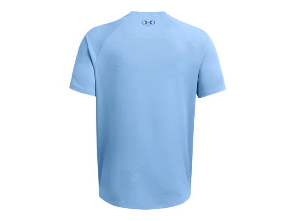 Under Armour Text Tech Tee Shirt Blue