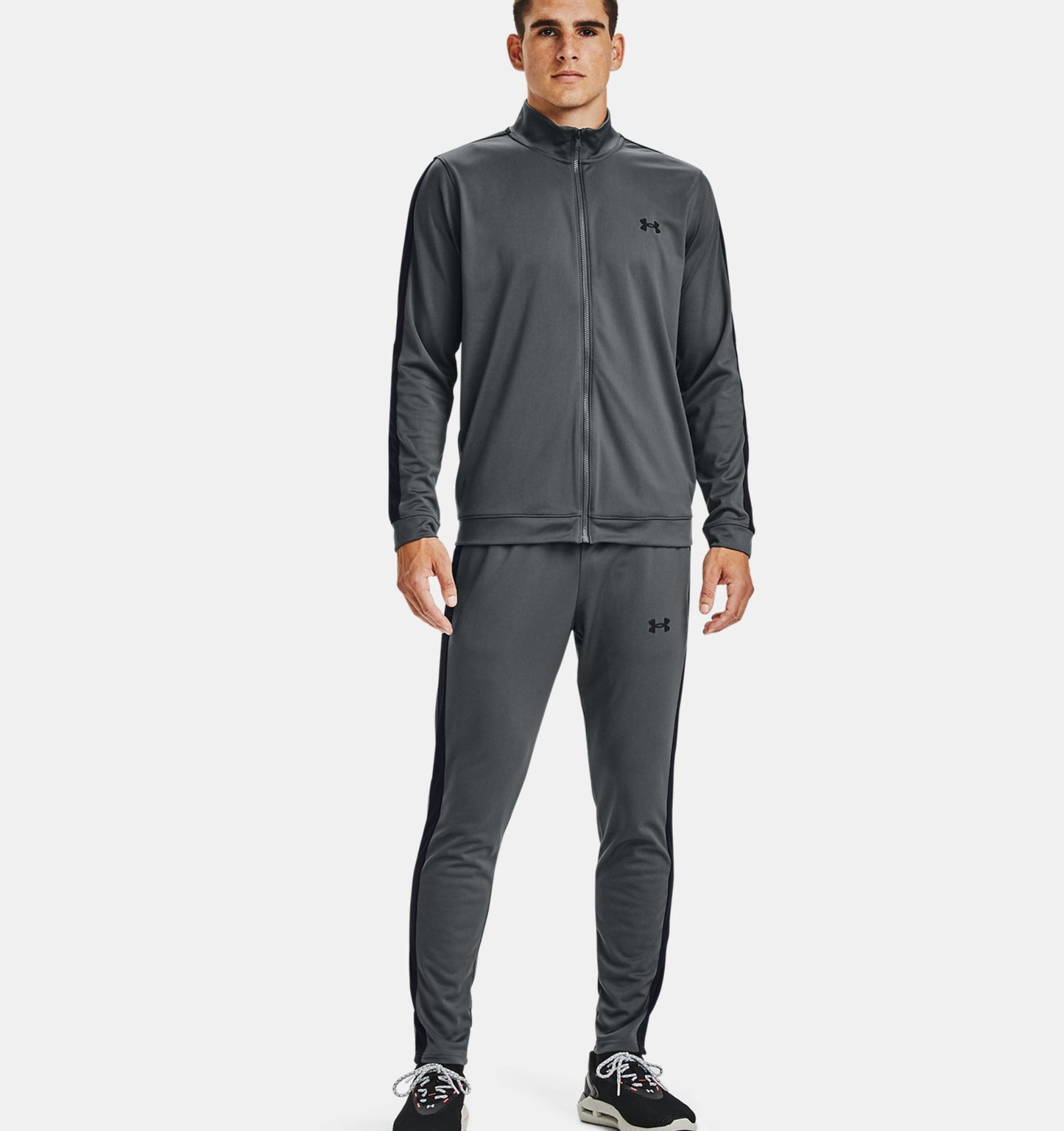 Under Armour Tracksuit Charcoal/Black