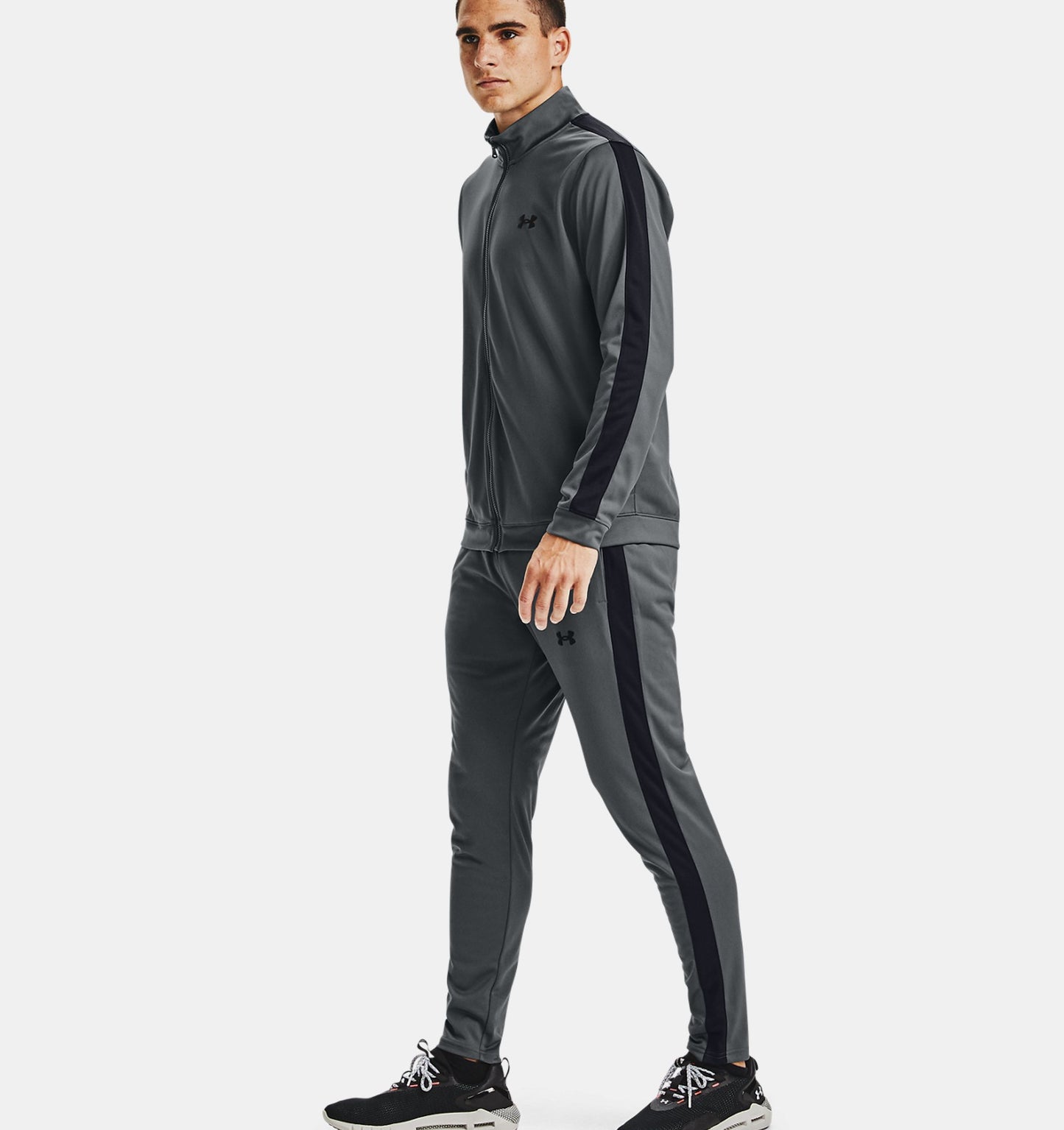 Under Armour Tracksuit Charcoal/Black