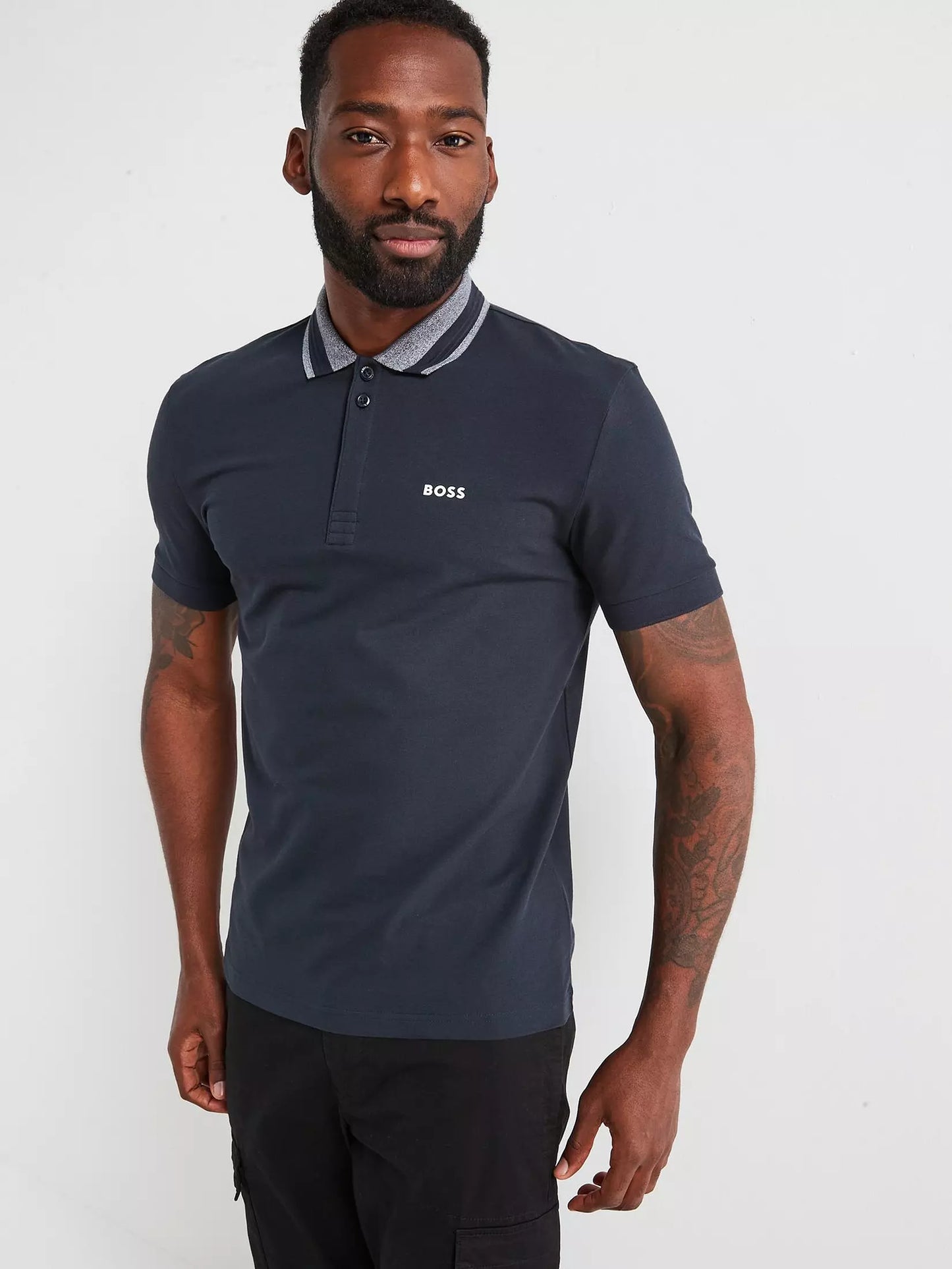 Hugo Boss Paddy 1 Polo Shirt Black