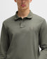 Hugo Boss Passerby Long Sleeve Polo Khaki