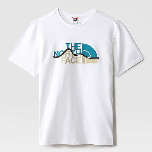 The North Face Mountain Line Tee Shirt White