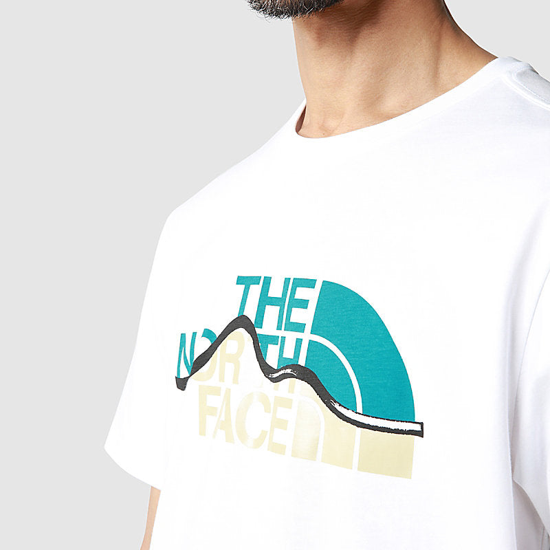 The North Face Mountain Line Tee Shirt White