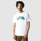 The North Face Mountain Line Tee Shirt White