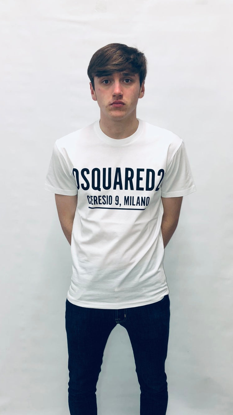 Dsquared Milano Tee Shirt White